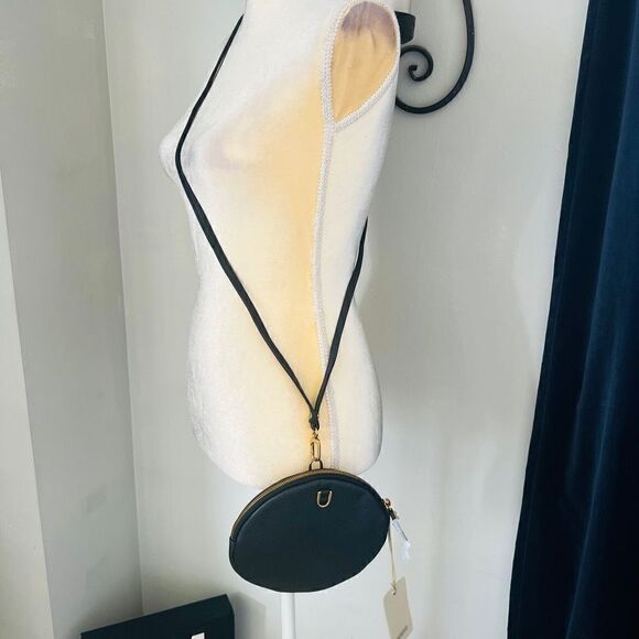 HOBO Array Crossbody Leather Bag, Concert, Stadium, Festival Approved, Black NWT - Picture 16 of 16